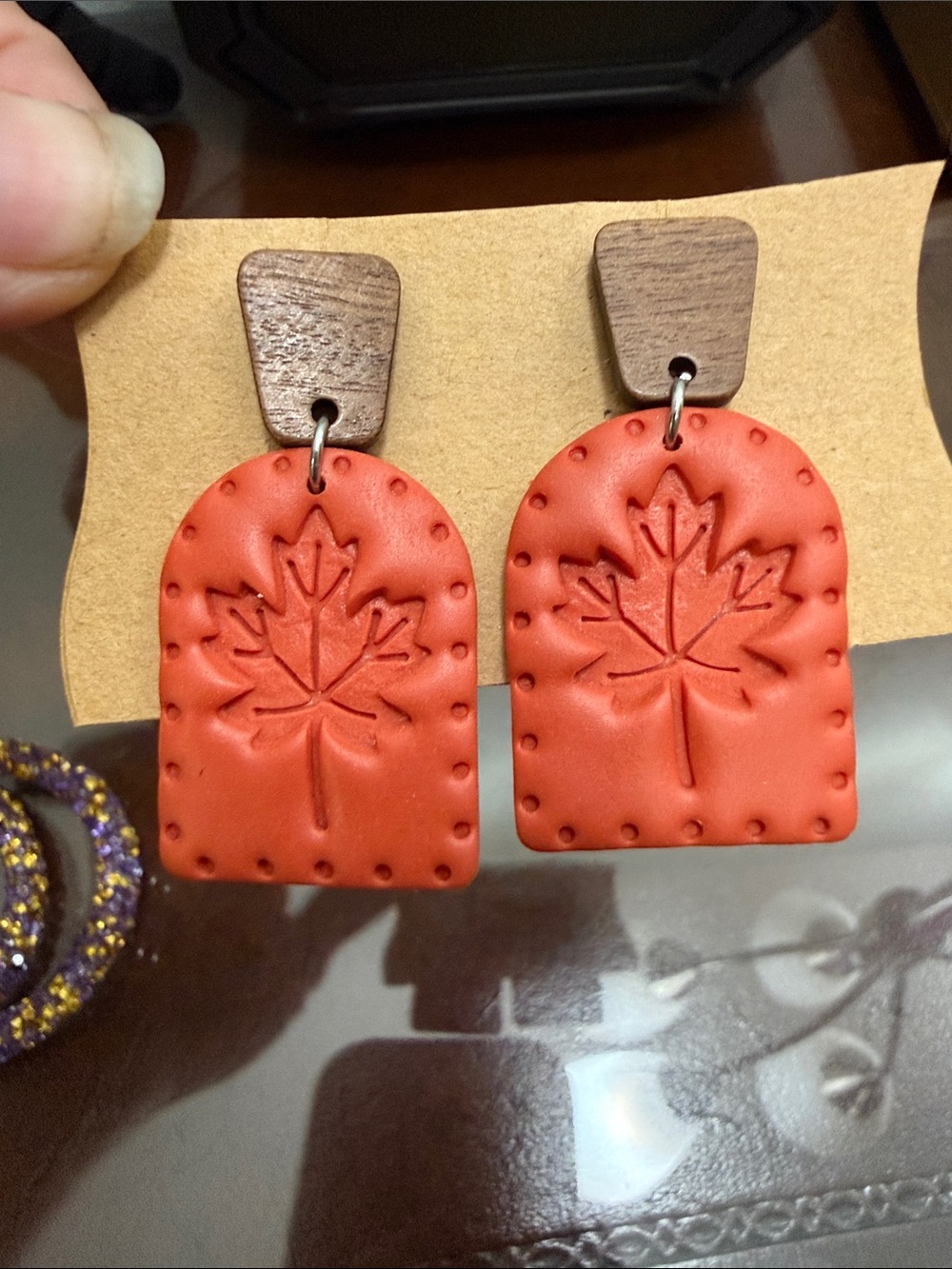 NEW Handmade Fall earring bundle - Picture 3 of 5